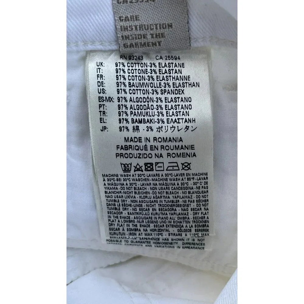 Diesel White Denim Women’s Bootzee Bootcut Regular Jeans W31 L32 R85W1 - Picture 7 of 16